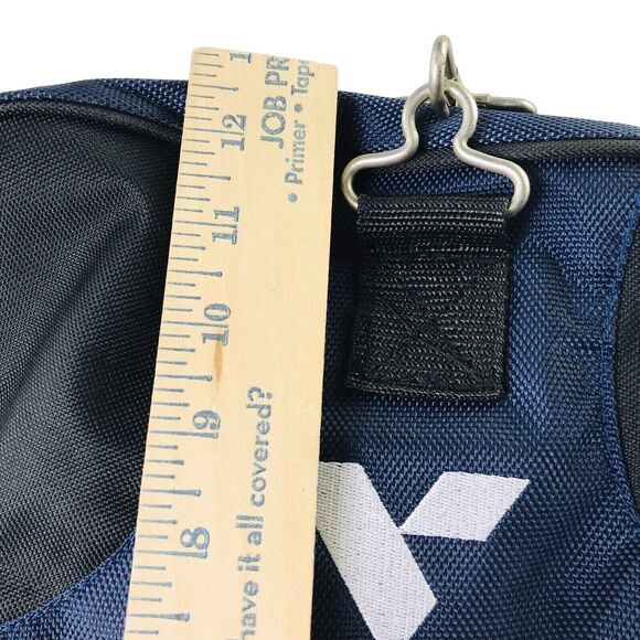 USA Tai Kwon Do Vision Deluxe Equipment Bag Black Red Blue 17"X 10"X 12" - Picture 15 of 15